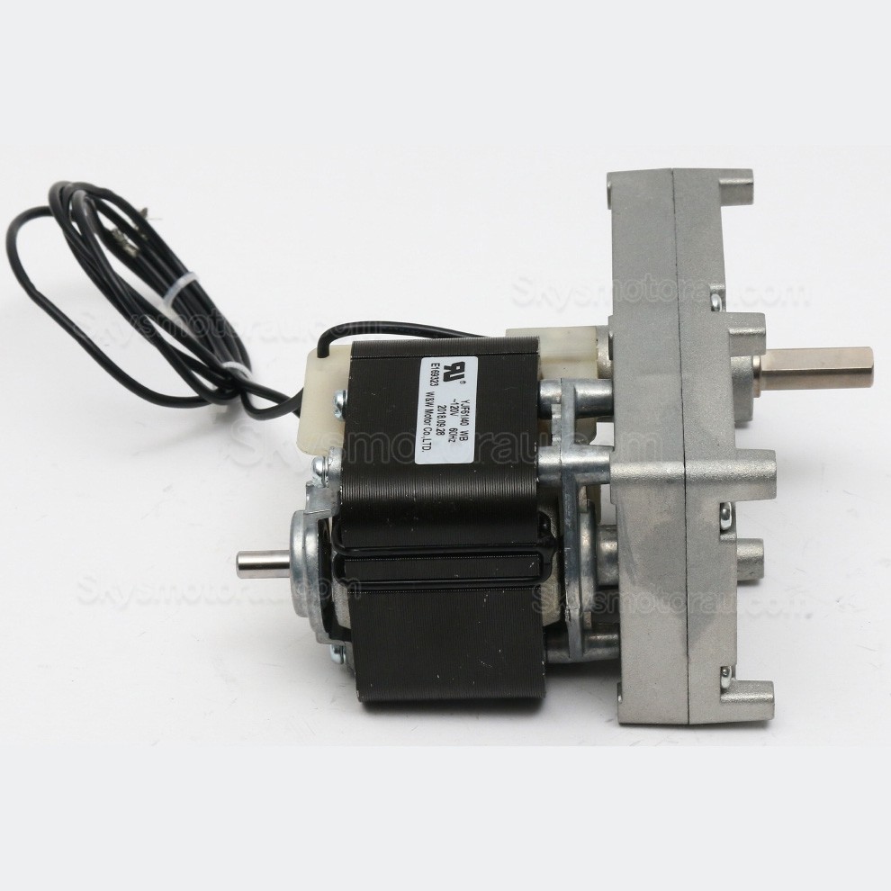110/220V Shade Pole Gearmotor GF-YJ61 Single Phase with Ratio 251:1 - 5078:1 Spur Gearbox